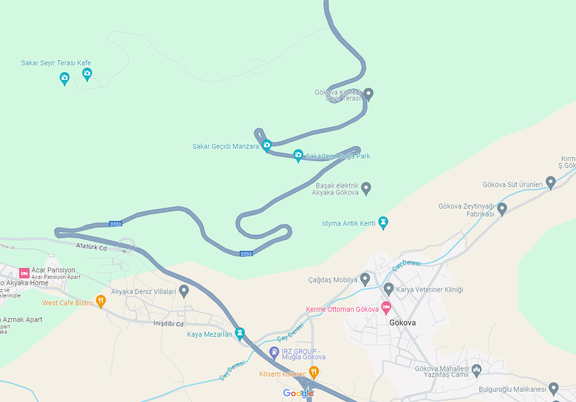 Ekran görüntüsü Google Maps’ten alınmıştır.